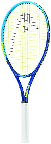 HEAD Ti. Conquest Tennis Racket - Pre-Strung Head Light Balance 27 Inch Racquet - 4 3/8 in Grip