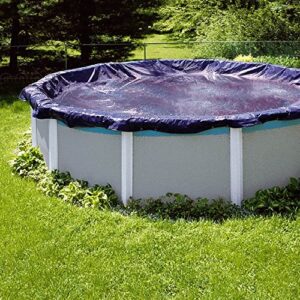 Swimline 30 Foot Heavy Duty Deluxe Round Above Ground Winter Swimming Pool Cover