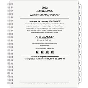 at-a-glance 2023 weekly & monthly planner refill for g545 line planners, dayminder, 7″ x 8-3/4″, medium, monthly tabs, executive (g54550)