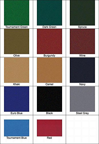 ProForm 9' High Speed Professional Pool Table Cloth Felt - Euro Blue