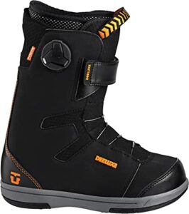 union cadet kids snowboard boots black 1
