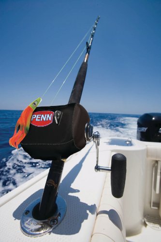 PENN® Neoprene Conventional Reel Covers, Medium, Black