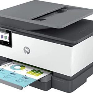 HP OfficeJet Pro 9018e All-in-One Wireless Color Inkjet Printer - Print Scan Copy Fax - 22 ppm, 4800 x 1200 dpi, 512MB Memory, 35-Sheet ADF, Auto 2-Sided Printing, Ethernet (Renewed)