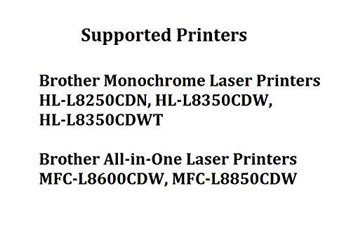 Calitoner Compatible Laser Toner Cartridges Replacement Brother TN336BK TN336C TN336M TN336Y Set Use for Brother MFC-L8600CDW, MFC-L8850CDW, HL-L8250CDN, HL-L8350CDW, HL-L8350CDWT Printer- (5 Pack)