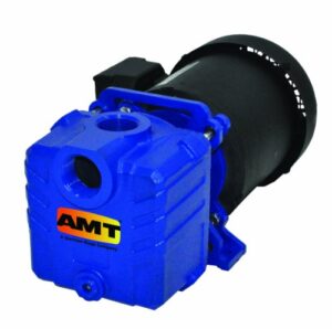 amt 285k-95 1.25″ self-priming centrifugal pump, cast iron, buna-n seal, 1.5hp tefc, 3 phase motor