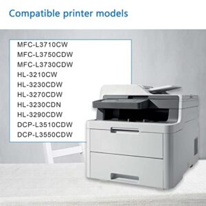 [1BK+1C+1M+1Y] DR223CL Compatible DR223CL DR-223CL Drum Unit Replacement for Brother MFC-L3770CDW L3710CW L3750CDW L3730CDW HL-3210CW 3230CDW 3270CDW 3230CDN 3290CDW DCP-L3510CDW L3550CDW Printers