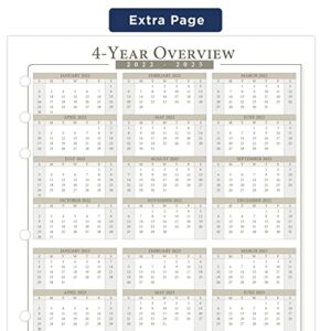 AT-A-GLANCE 2023 Monthly Planner Refill, 87329 Day-Timer, Size 5, Folio Size, Loose Leaf, Monthly Tabs (491-685)