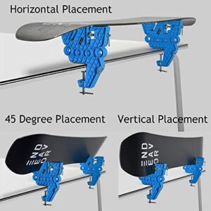 XCMAN Ski Snowboard Vise for Tuning,Waxing and Repair,Set of Non-Slip Vice Grips with Horizontal and Vertical and Tilt Working Positions,Rubber Ski Brake Retainers,Pair