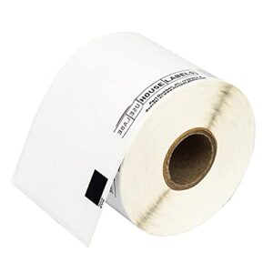 HOUSELABELS Compatible with DK-1202 Replacement Roll for Brother QL Label Printers; 300 Removable Adhesive Shipping Labels; 2-3/7" x 4" (62mm*100mm) - 19 Rolls