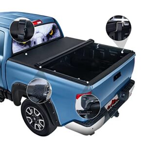 North Mountain Soft Roll Up Truck Tonneau Cover for 2017-2023 Honda Ridgeline Truck Bed, Truck Bed Cover fits 2017-2023 Honda Ridgeline 5ft Pickup Fleetside/Styleside Bed (64")