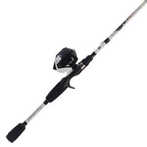 Abu Garcia 5’6" Ike Dude Youth Fishing Rod and Reel Spincast Combo, 2-Piece Rod, Size 6 Reel, Right Handle Position