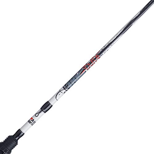 Abu Garcia 5’6" Ike Dude Youth Fishing Rod and Reel Spincast Combo, 2-Piece Rod, Size 6 Reel, Right Handle Position