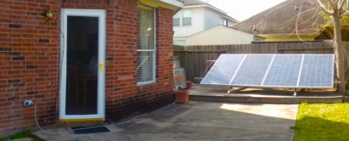 1.5KW PluggedSolar with 1500Watt Crystalline Solar Panels and Micro Grid Tie Inverter, Plug into Wall, 120V or 240V AC Outlet, Utility Approved