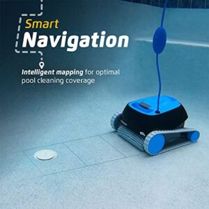 Dolphin Nautilus CC Automatic Robotic Pool Cleaner - Ideal for Above and In-Ground Swimming Pools up to 33 Feet - with Large Capacity Top Load Filter Basket…
