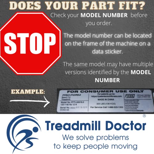 Treadmill Doctor Proform Crosswalk Si Treadmill Running Belt Model# PFTL20461
