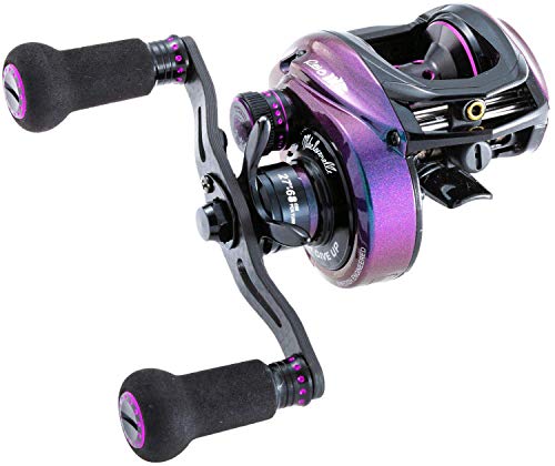 Abu Garcia, Revo IKE Low Profile Casting Reel, 6.6:1 Gear Ratio, 11 Bearings, 27" Retrieve Rate, Left Hand