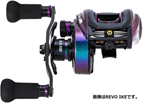 Abu Garcia, Revo IKE Low Profile Casting Reel, 6.6:1 Gear Ratio, 11 Bearings, 27" Retrieve Rate, Left Hand