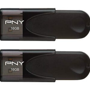 PNY 16GB Attaché 4 USB 2.0 Flash Drive 2-Pack