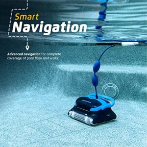 Dolphin Nautilus CC Plus Robotic Pool Vacuum Cleaner — Smart Navigation and Top Load Filter for an Ultimate Clean — Ideal for All Types of In-Ground Swimming Pools up to 50 Feet in Length