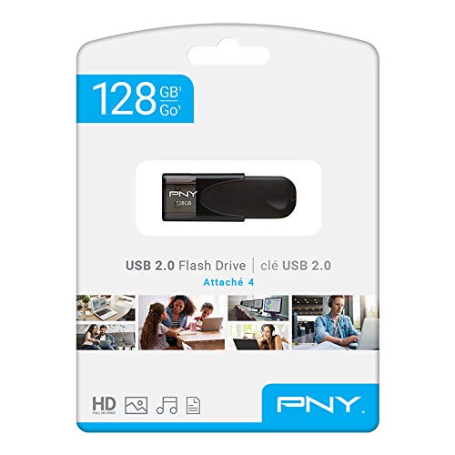 PNY 128GB Attaché 4 USB 2.0 Flash Drive