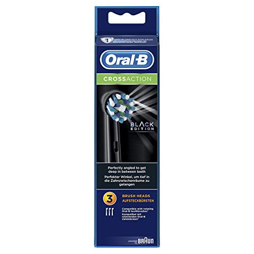 Oral-B CrossAction Toothbrush Heads - 16 Degree Bristles for Superior Cleaning