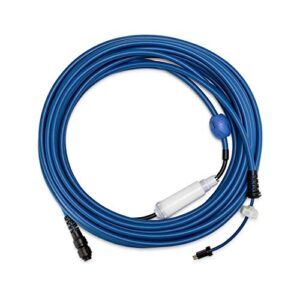 dolphin genuine replacement part — durable 60 ft blue cable with swivel for tangle-free operation — part number 9995862-diy