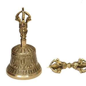 Dharma Store - Tibetan Buddhist Meditation Bell and Dorje Set