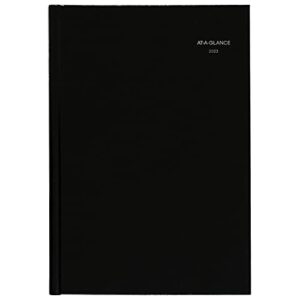 at-a-glance 2023 monthly planner, dayminder, 14 month calendar, 8″ x 11-3/4″, large, monthly tabs, hardcover, black (g470h00)