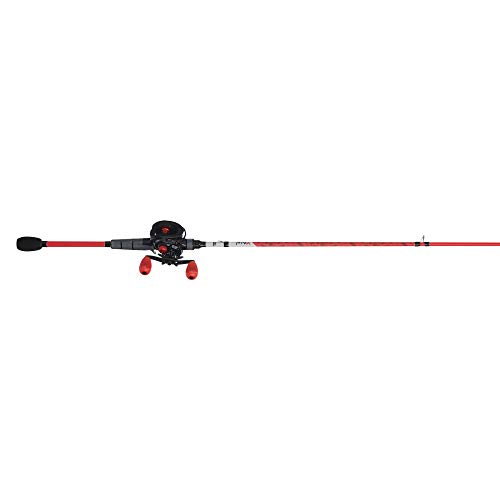 Abu Garcia Max X Low Profile Baitcast Reel and Fishing Rod Combo Multi, 6'6" - Medium - 1pc