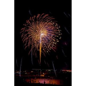 artdirect colorado, frisco fireworks display on july 4th xii 32×48 huge unframed art print poster ready for framing by lord, fred