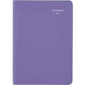at-a-glance 2023 weekly & monthly planner, 5-1/2″ x 8-1/2″, small, beautiful day, lavender (938p-200)