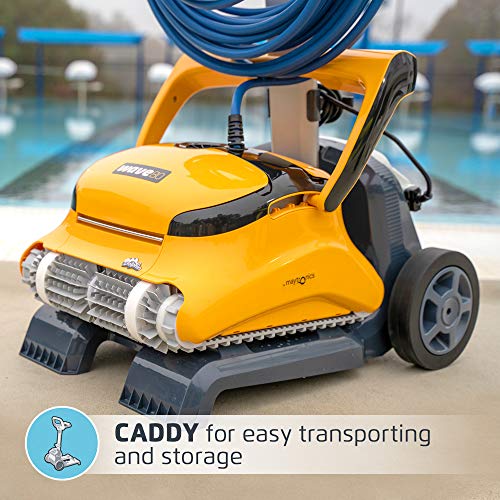 DOLPHIN Wave 80 Commercial Robotic Pool Cleaner with Caddy, Engineered for Unmatched Cleaning Performance, Ideal for Commercial Swimming Pools up to 68 Feet…