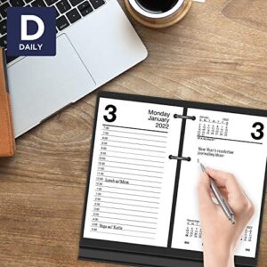 2022 Daily Desk Calendar Refill by AT-A-GLANCE, 3-1/2" x 6", Loose-Leaf (E71750)