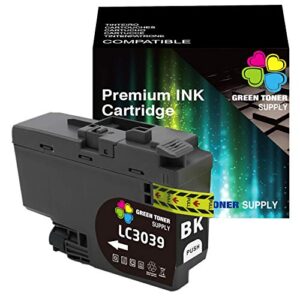 (single black) compatible replacement for brother lc 3039 lc-3039 lc3039xxl lc30309 xxl ink cartridge (super high yield) mfc-j5845d mfc-j5945dw mfc-j6545dw mfc-j6945dw printer, sold by gts