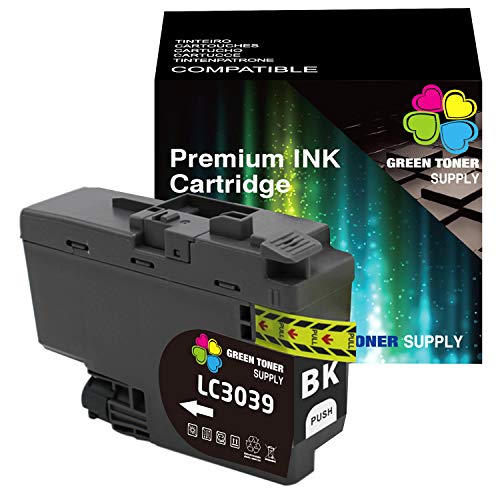 (Single Black) Compatible Replacement for Brother LC 3039 LC-3039 LC3039XXL LC30309 XXL Ink Cartridge (Super High Yield) MFC-J5845D MFC-J5945DW MFC-J6545DW MFC-J6945DW Printer, Sold by GTS