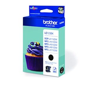 Brother LC-123BK Black Ink Cartridge