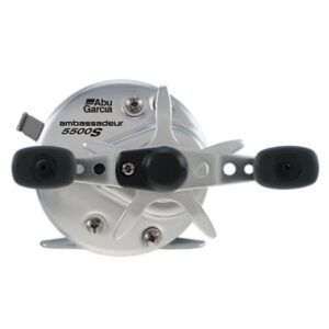 Abu Garcia Ambassadeur S Round Baitcast Reel, 5500, 10.5 oz. AMBS-5500