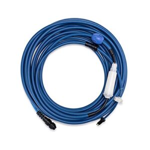 dolphin genuine replacement part — durable 60 ft blue cable with swivel for tangle-free operation — part number 9995873-diy