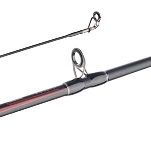 Abu Garcia 7' Max X Black Baitcast Combo Combo, 1 Fishing Rod, Right Reel Handle Position