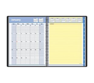 at-a-glance quicknotes recycled weekly/monthly appointment book, 8 1/2 x 11 inches, black, 2013 (76-950-05)