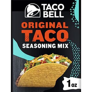 taco bell home originals taco seasoning mix, 1 oz (pack – 6)