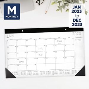 AT-A-GLANCE 2023 Desk Calendar, Desk Pad, 18" x 11", Compact, Monthly, Contemporary (SK14X00)