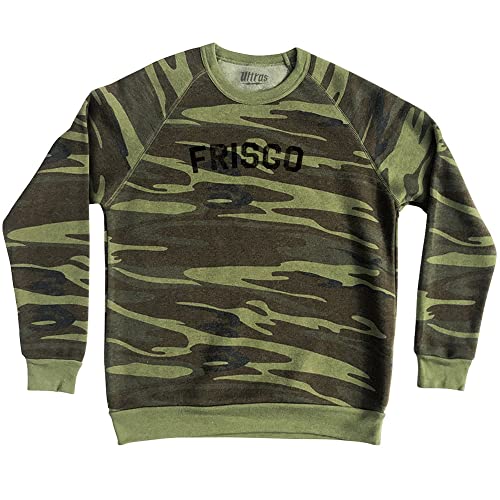 Frisco Adult Tri-Blend Sweatshirt, Camo, 4X-Large