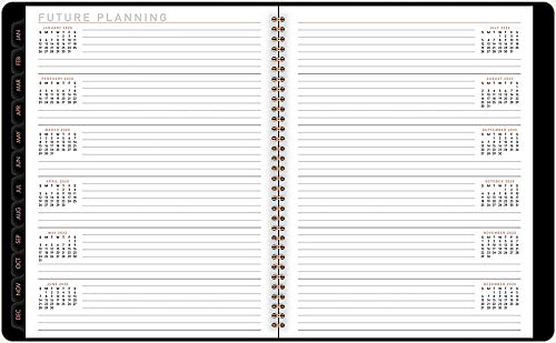 AT-A-GLANCE Weekly / Monthly Appointment Book / Planner 2019, 8.25 x 10.88 Inches, Contemporary, Graphite (70-950X-45)