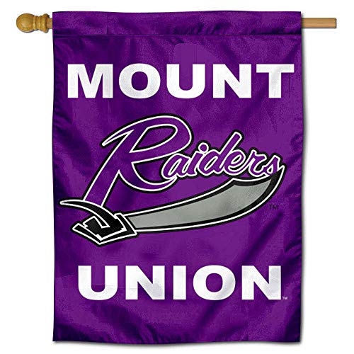 Mount Union Raiders Double Sided House Flag