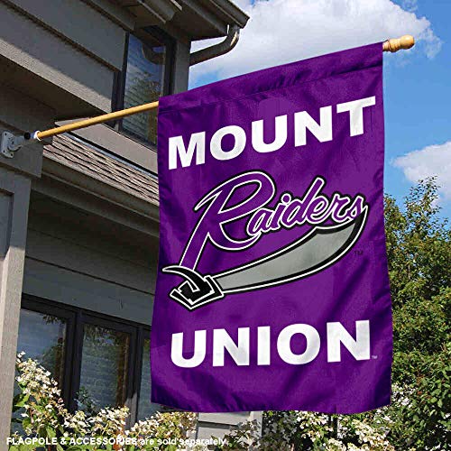 Mount Union Raiders Double Sided House Flag