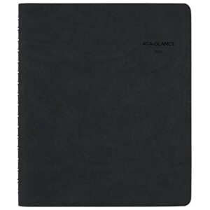 2021 Daily Appointment Book & Planner by AT-A-GLANCE, 6-1/2" x 8-3/4", Medium, The Action Planner, Black (70EP0305)