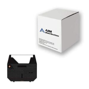 aim compatible replacement for brother ax-10/12/em-30 typewriter correctable ribbons (6/pk) (1430)