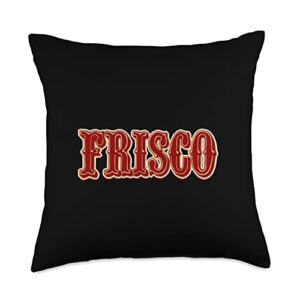san francisco shirts, frisco, hella frisco, sf, frisco 415 throw pillow, 18×18, multicolor