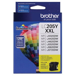 brother mfc-j5520dw yellow original ink extra high yield (1,200 yield)